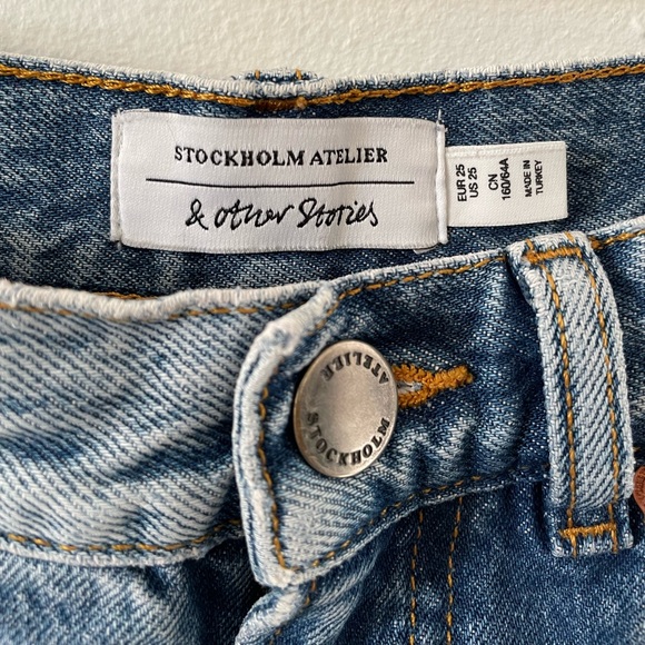 & Other Stories Mom Jeans Size 25 - Picture 2 of 3